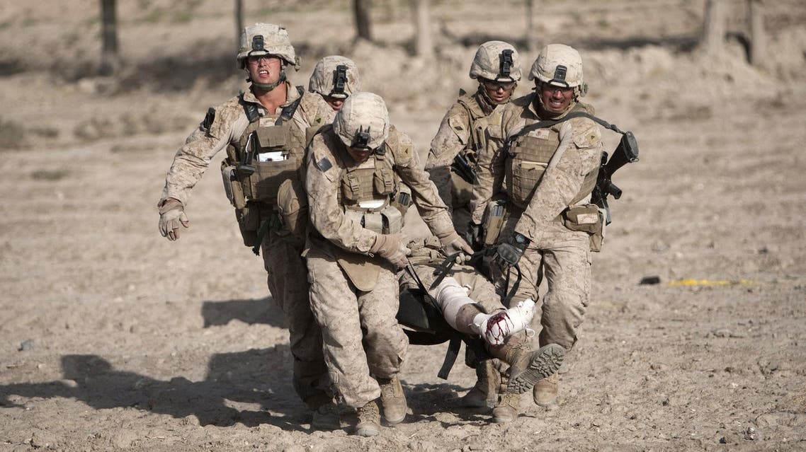 US Marines returned to Afghanistan's volatile Helmand province on April 29, 2017, the first to be deployed in the war-torn country since NATO forces ended their combat role in 2014. (AFP)