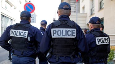 French police gather outside a local police station in Paris, France. (File Photo: Reuters)