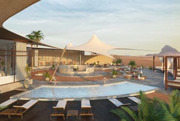 The resort will include 45 exclusively designed vacation villas, each with the luxury of its own decking and private swimming pool. (Supplied)