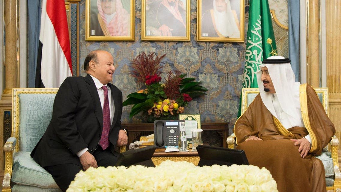 الملك سلمان و هادي