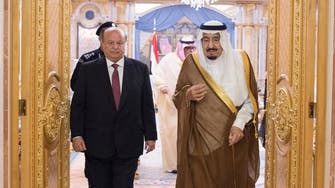Saudi Arabia’s King Salman holds talks on Yemeni conflict with President Hadi 