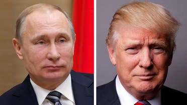 FILE PHOTO: A combination of file photos showing Russian President Vladimir Putin at the Novo-Ogaryovo state residence outside Moscow, Russia, January 15, 2016 and U.S. President Donald Trump posing for a photo in New York City, U.S., May 17, 2016. REUTERS/Ivan 