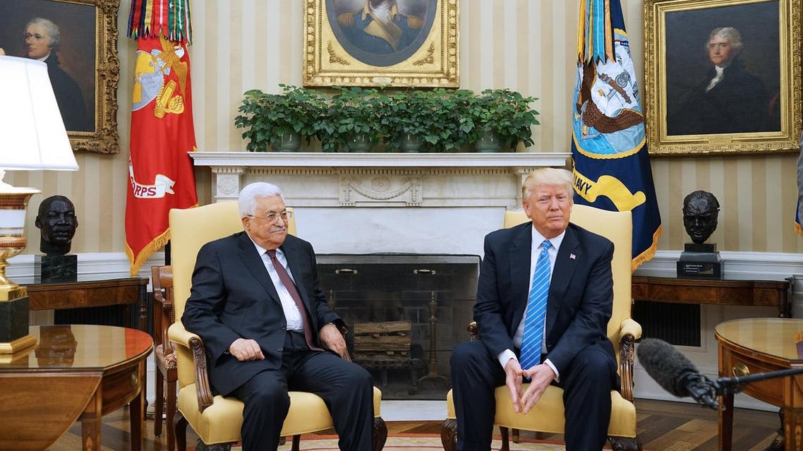 Trump committed to working with Israel and Palestinians to reach peace accord afp