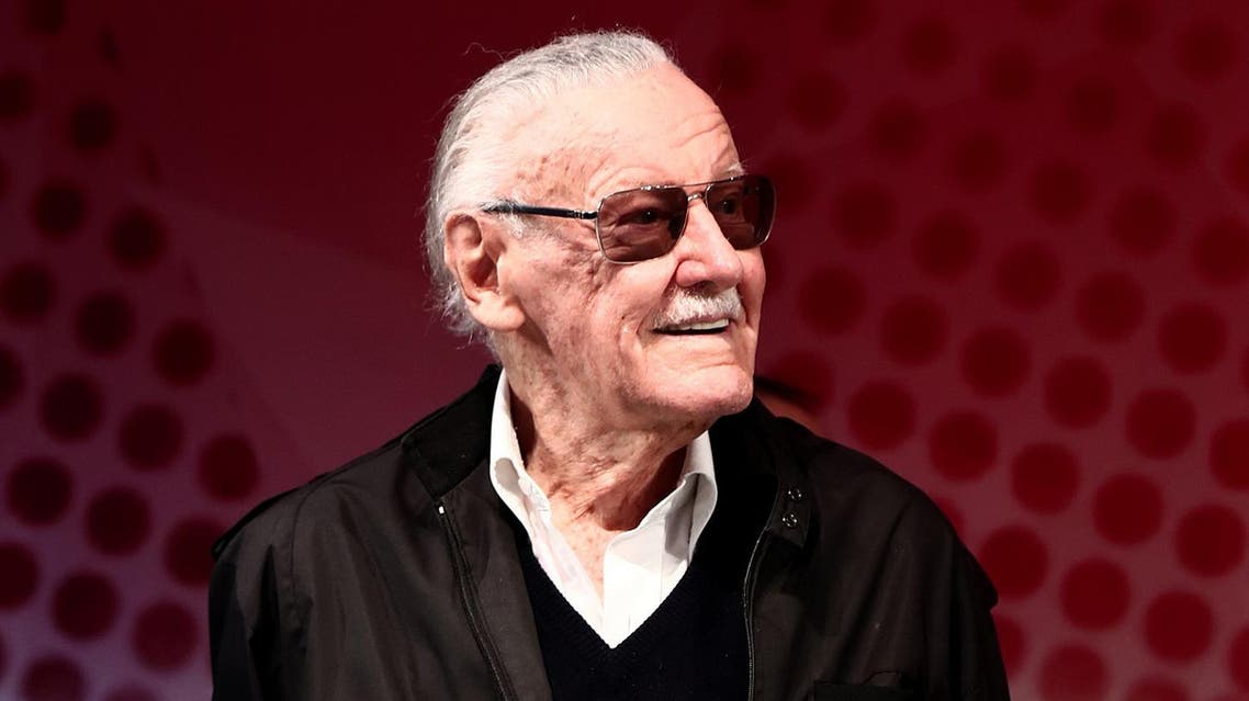US comic-book writer Stan Lee attends a talk show during the Tokyo Comic Con in Chiba, a suburb of Tokyo, on December 2, 2016. AFP)