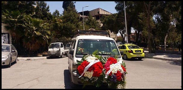 موكب تشييع الراحلة نجاح حفيظ.. فطوم حيص بيص