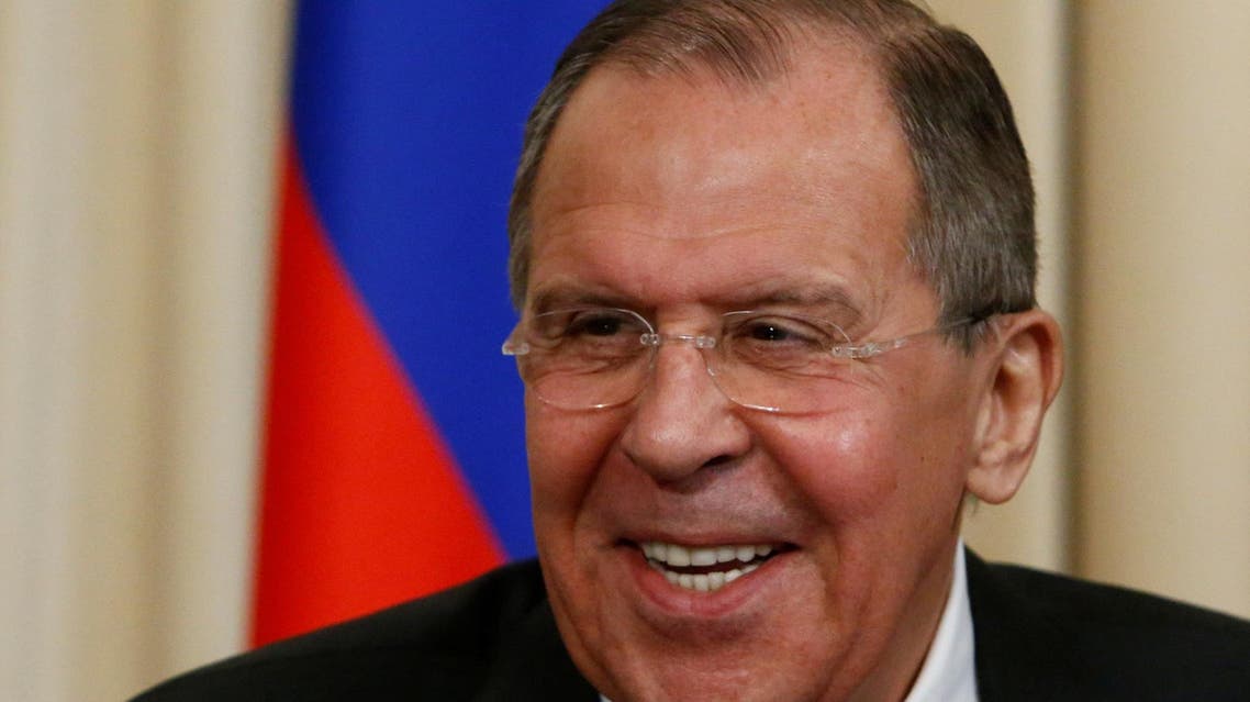 Russian Foreign Minister Sergei Lavrov smiles during a news conference with Frederica Mogherini, the European Union's Foreign Policy chief, following their meeting in Moscow, Russia, April 24, 2017. REUTERS
