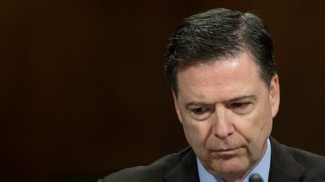 (FILES) This file photo taken on May 3, 2017 shows FBI Director James Comey as he testifies before the Senate Judiciary Committee on Capitol Hill in Washington, DC. US President Donald Trump on May 9, 2017 made the shock decision to fire his FBI director James Comey, the man who leads the agency charged with investigating his campaign's ties with Russia."The president has accepted the recommendation of the Attorney General and the deputy Attorney General regarding the dismissal of the director of the Federal Bureau of Investigation," White House spokesman Sean Spicer told reporters. (AFP)