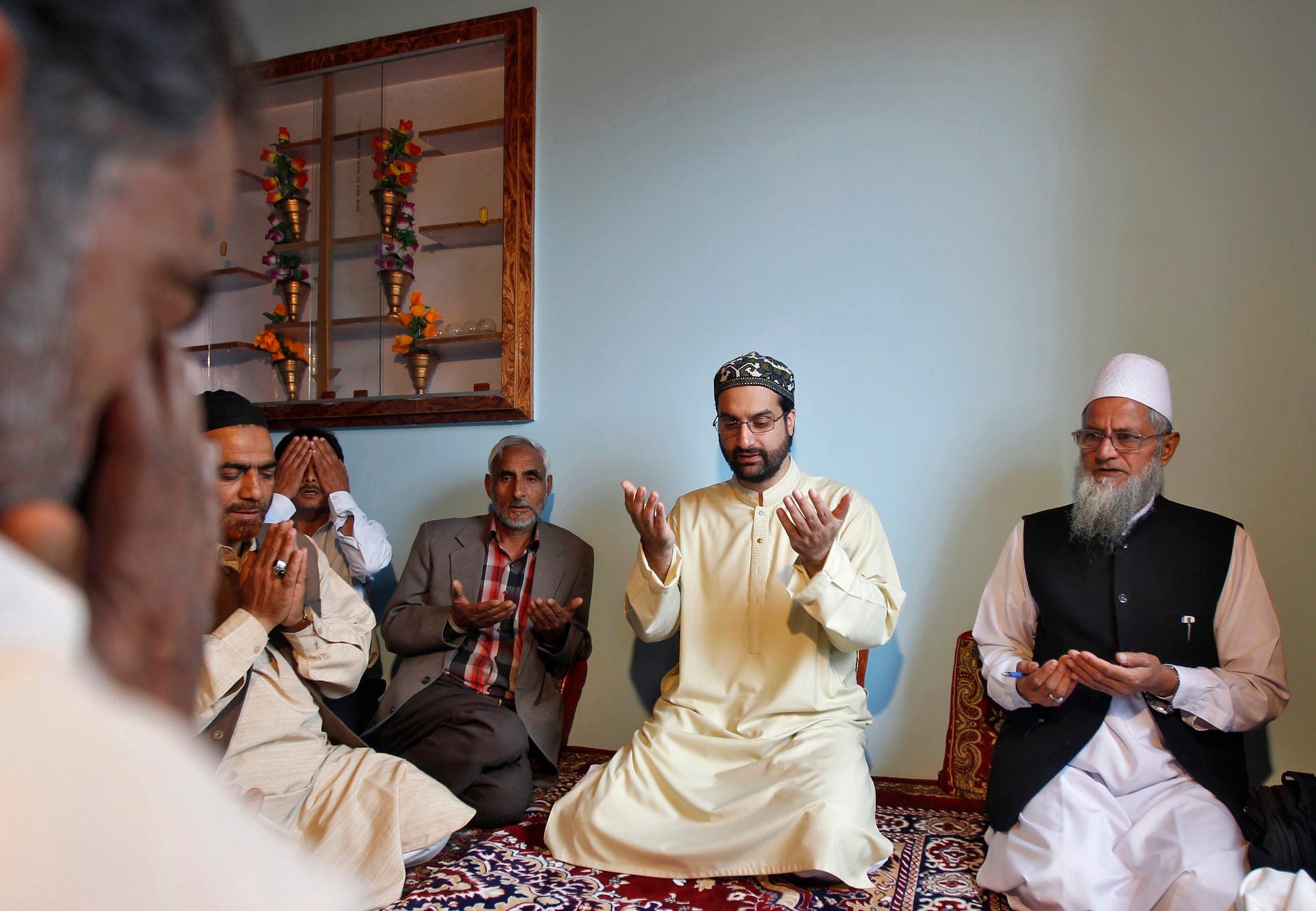 Mirwaiz Umar Farooq, leader of a moderate Kashmiri separatist faction. file photo Reuters