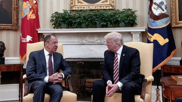 Sergei Lavrov met US President Donald Trump
