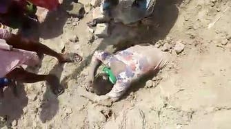 VIDEO: Buried alive for two hours, Indian girl rescued just in time