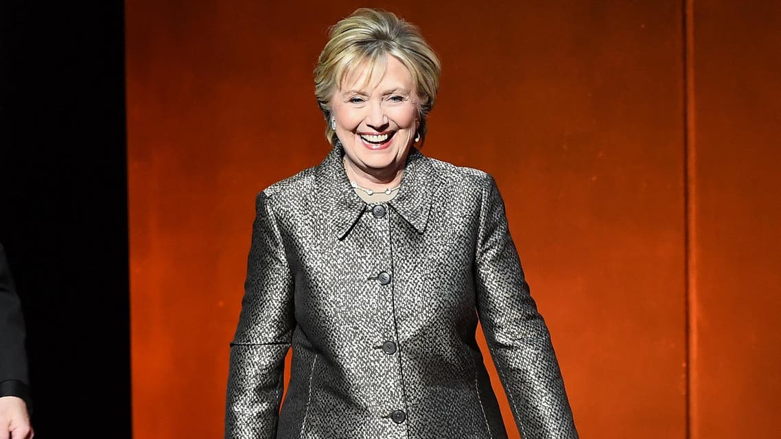 Former US Secretary of State Hillary Clinton arrives for the Eighth Annual Women in the World Summit at Lincoln Center for the Performing Arts on April 6, 2017, in New York City. ANGELA WEISS / AFP