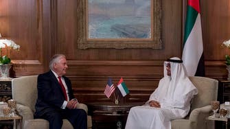 Abu Dhabi Crown Prince talks UAE-US cooperation in Tillerson meeting