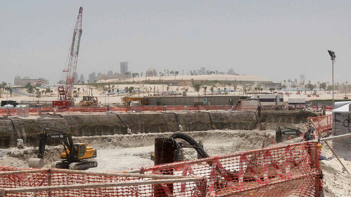 Bulldozers operate on a road under construction near Doha Towers June 25, 2013. (File Photo: Reuters)