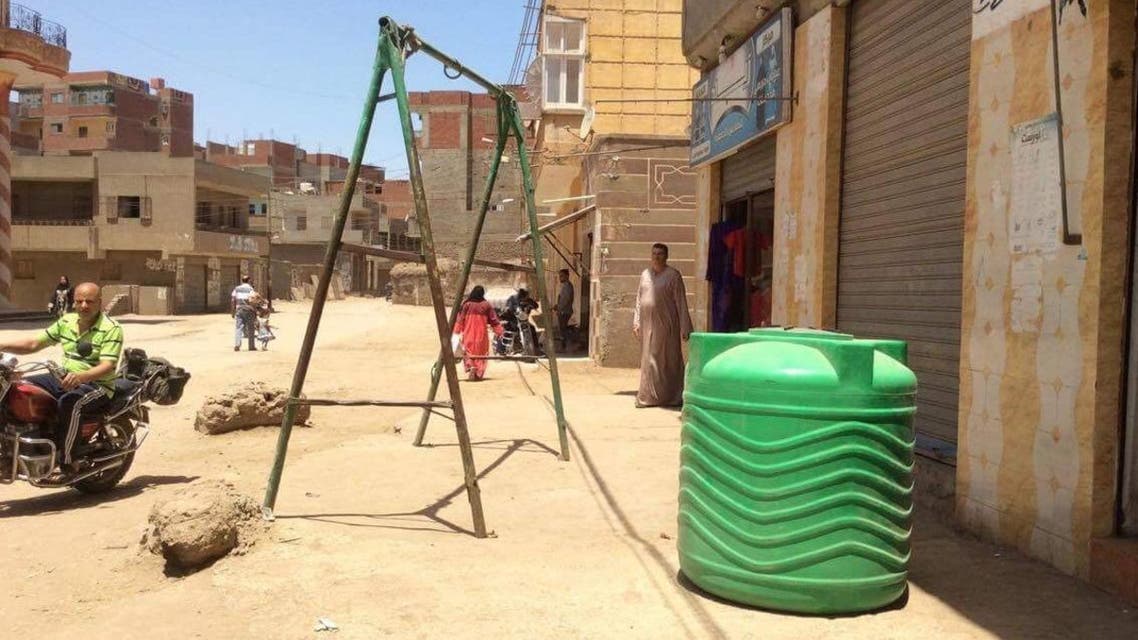 الشارع الذي تقيم فيه عائلة عادل إمام
