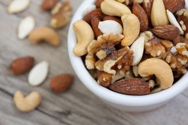     Nuts contain many minerals and nutrients