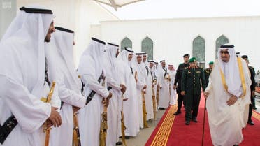 الملك سلمان يغادر إلى العاصمة السعودية