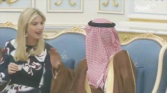 Saudi Prince Muqrin shows Ivanka Trump the proper way to drink Arabic coffee