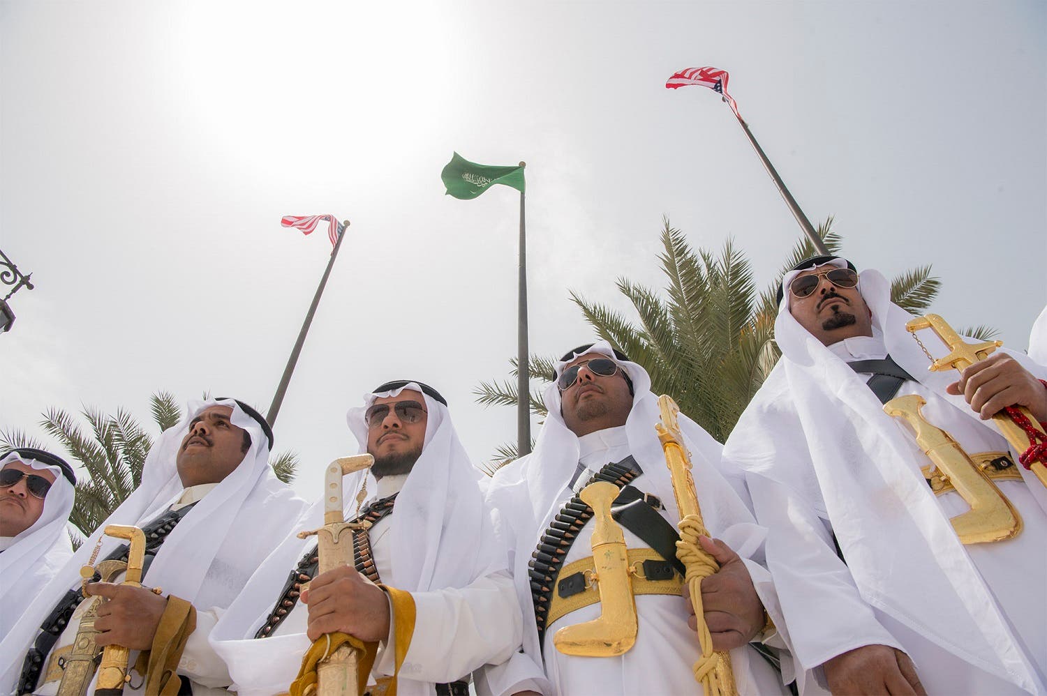 The Royal Guards or ‘Al-Lakhawiya’ as they are called in Arabic, is an ancient tradition mentioned during the reign of King Abdul Aziz, and was established in 1925, with military functions. (Supplied)