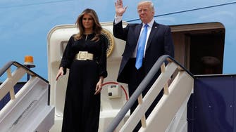 What Melania Trump wore on arrival to Saudi Arabia 