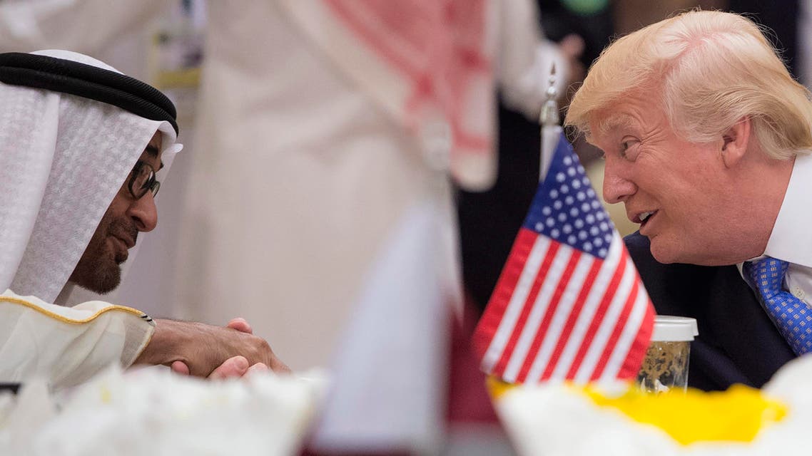 ترمب ومحمد بن زايد 3