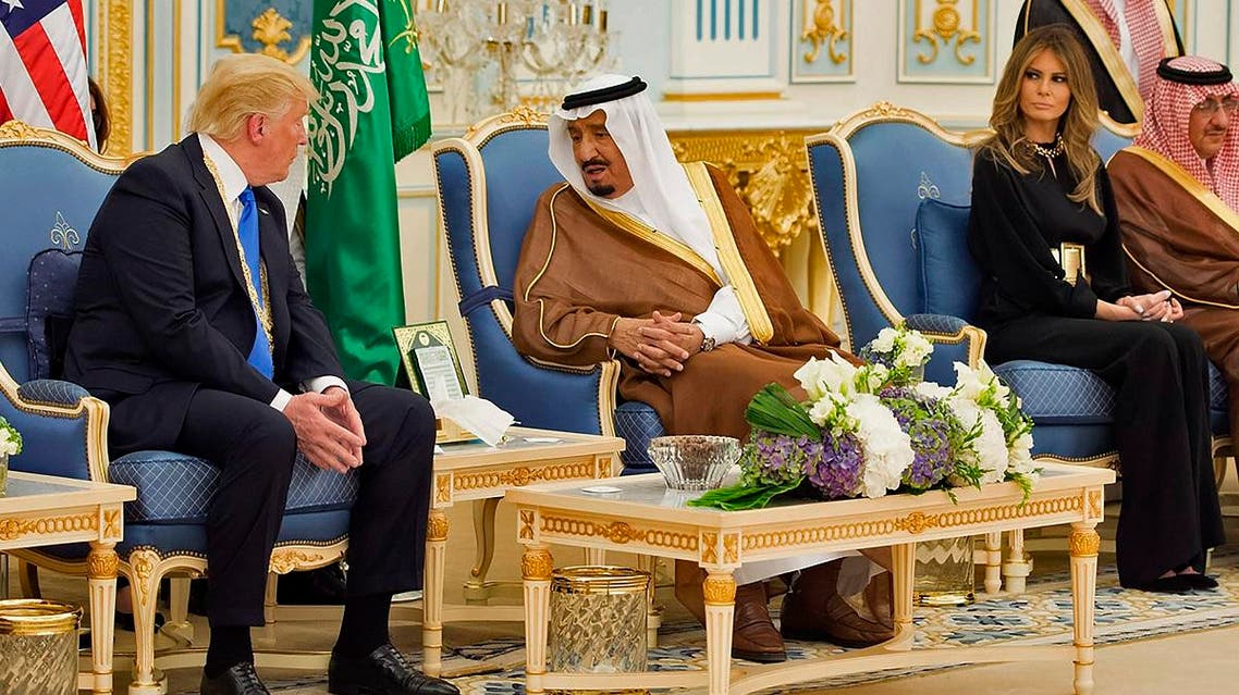 saudi king salman trump AFP