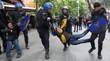 الشرطة التركية - محتجين