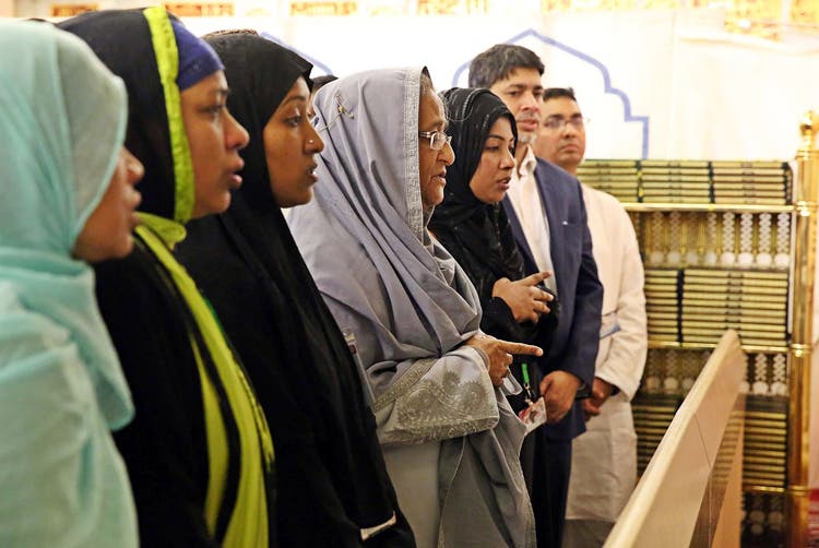 IN PICTURES: Bangladesh PM Sheikh Hasina visits Prophet’s Mosque