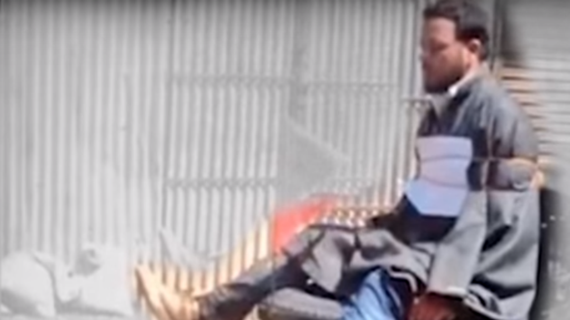 Video footage showing Farooq Ahmad Dar bound to the front of an army jeep as it led a convoy in Indian-administered Kashmir caused a public outcry in the restive Himalayan region when it went viral last month. (Youtube)