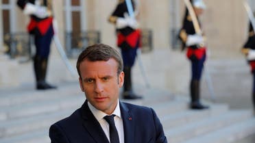 Emmanuel Macron photo from Reuters 