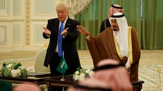 Trump says ‘interesting things are happening’ after speaking with King Salman