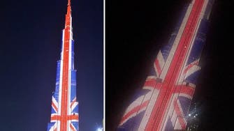 Dubai’s Burj Khalifa lights up with British flag in solidarity with Manchester