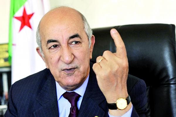 عبد المجيد تبون رئيس الوزراء الجزائري المقال