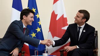 Macron, Trudeau ‘bromance’ fires up internet 