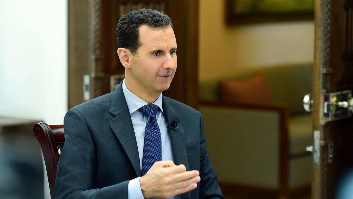 Bashar al assad photo from Reuters