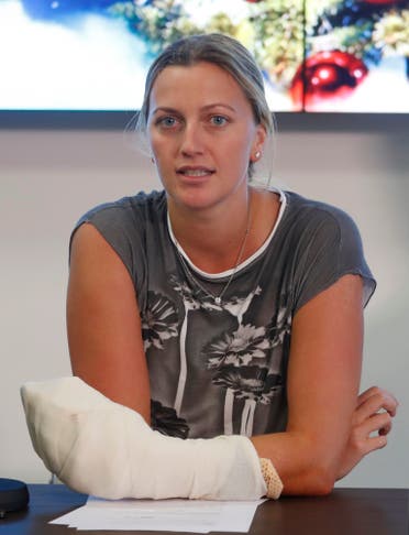 AP photo of the tennis player, Kvitova