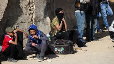 The last rebels and others who had agreed to leave the besieged Barzeh district of Damascus have done so (AFP)