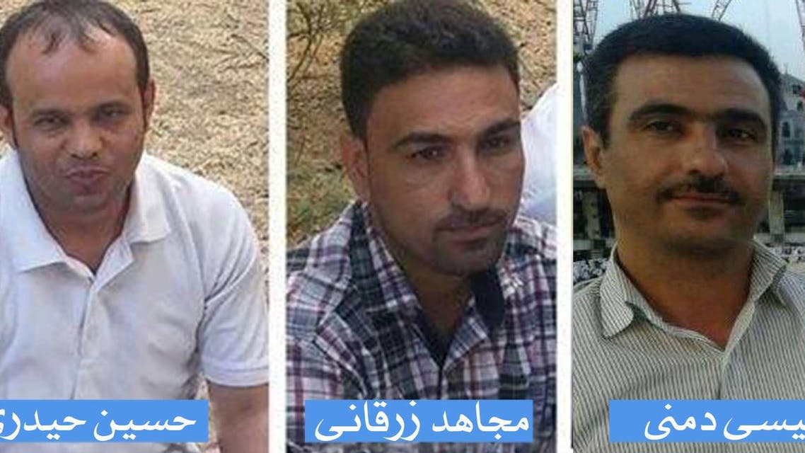 عيسى دمني، ومجاهد زرقاني، وحسين حيدري