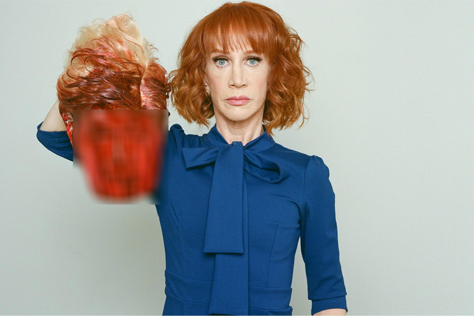 My career is over says Kathy Griffin after gory Trump photo