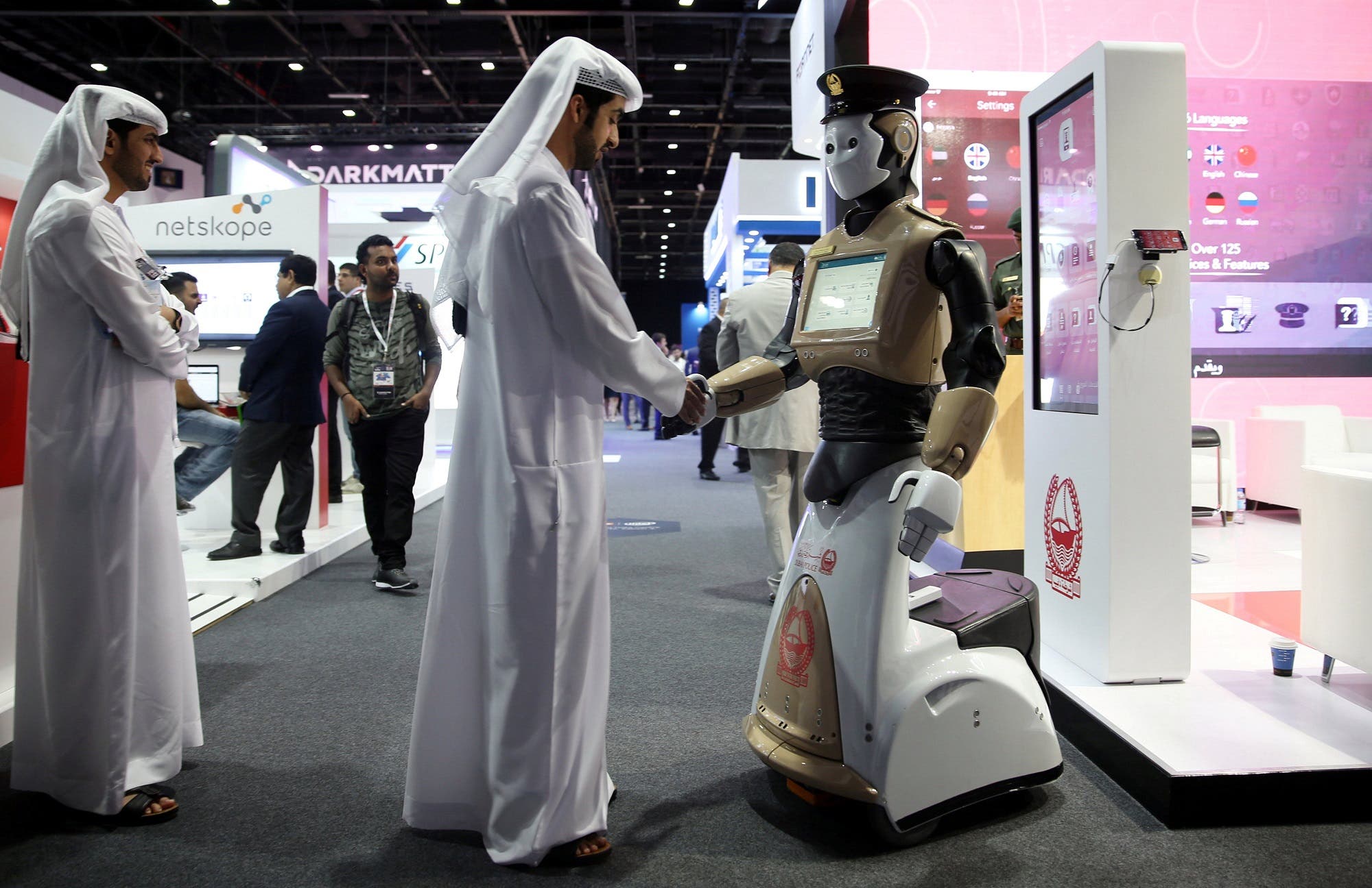 Robocop at expo 