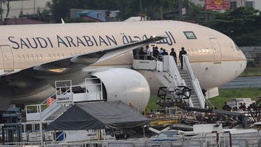 Saudi Airline plane. (AFP)