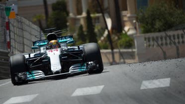 Mercedes' British driver Lewis Hamilton drives during the Monaco Formula 1 Grand Prix at the Monaco street circuit, on May 28, 2017 in Monaco. (AFP)