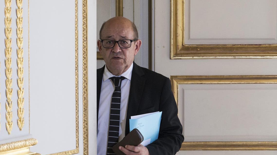 French Foreign Minister Jean-Yves Le Drian, reuters photo