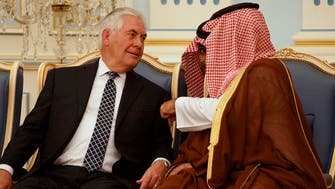 Mohammed bin Salman discusses with Tillerson developments in the region