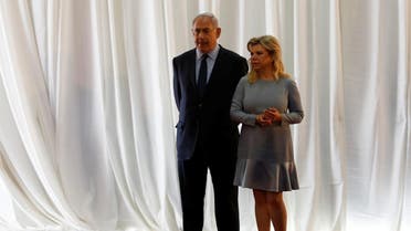 Israeli Prime Minister Benjamin Netanyahu and his wife Sara are seen during a ceremony in Jerusalem on June 6, 2017. (Reuters)