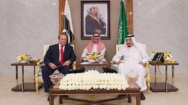 العاهل السعودي ورئيس وزراء باكستان