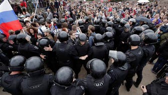 Thousands of Russians protest Putin’s rule; Navalny arrested