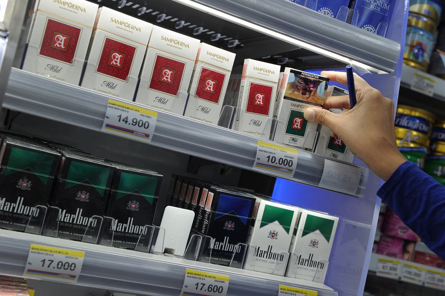 Cigarette smoking prevalence ranges from 19-40 percent among adults in GCC. (AFP)