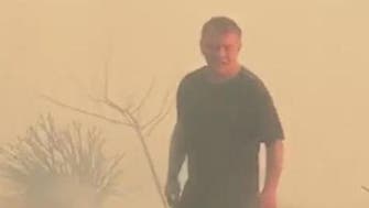 WATCH: Jordan’s King Abdullah helps put out fire near his palace