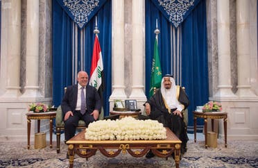 Saudi Arabia’s King Salman holds talks with Iraqi Prime Minister Haider Abadi