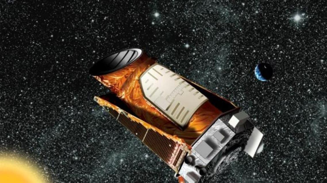 An artist's composite of the Kepler telescope is seen in this undated NASA handout image. (Reuters/Nasa)